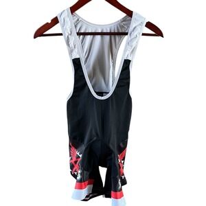 Squadra Cycling Bib Shorts Womens Small Black Padded Compression Bicycling Race